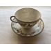 Antique Nippon Mystery #40 Hand Painted 2 1/8 Flat Cup and Saucer Set