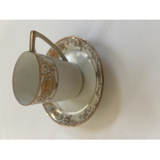 Vintage Nippon 16034 aka, Christmas Ball aka 175 Demitasse Cup/Saucer Vintage Nippon 16034 aka, Christmas Ball aka 175 Demitasse Cup/Saucer