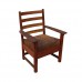 RARE Signed Limbert Quartered Oak Mission Arm Chair 
