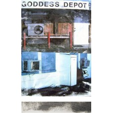Rauschenberg In Transit Goddess Depot signed Offset Lithograph