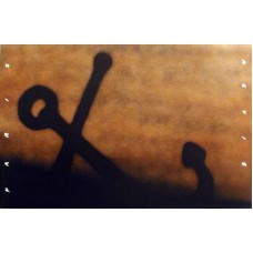 Ed Ruscha Anchor In The Sand Signed Lithograph