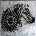 Original Darryl Pottorf "Holy Zebra" Lexan and Acrylic on Aluminum