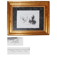 Framed Marilyn/Warhol by Lawrence Voytek