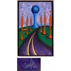 Original Painting Royal Road by Lawrence Voytek