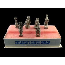 Lunt Pewter Children's Circus World Candle Holder 