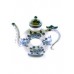 Circle Decorative China Teapot