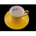 Yellow Demitasse Cup and Saucer - Japan