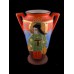 Vintage Satsuma Style Handled Vase