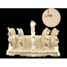 KPM Porcelain Pierced Toast Rack