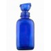 Wyeth Cobalt Glass Bottle w/Eye Cup