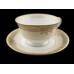 Vintage Hand Painted Noritake Goldinthia Cup and Saucer Set