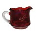 Antique Ruby Stained Souvenir Pitcher