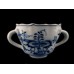 Meissen Blue Onion Double-Handled Bouillon Cup and Saucer Set - Made in Germany