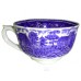 Arabia of Finland Blue Landscape "Singapore"  Footed Cup
