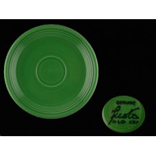 Vintage Fiesta Medium Green Saucer