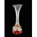Joe St. Clair Red Lily Vase Paperweight