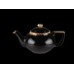 Pfaltzgraff Brown Drip Teapot with Lid