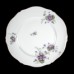 L S & S Carlsbad Purple Floral Dinner Plate - Austria