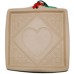 Brown Bag Cookie Art Lace Heart Mold