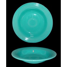 Vintage Fiesta Turquoise Deep Rimmed Soup Plate