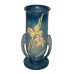 Vintage Roseville Zephyr Lily Blue Vase