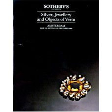 Sotheby's Silver, Jewellery and Objects of Vertu 