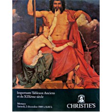 Christie's 1989 Importants Tableaux Anciens