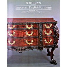 Sotheby's - Important English Furniture - 1989