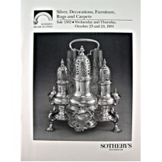 Sotheby's Silver Decorations, Furniture, Rugs