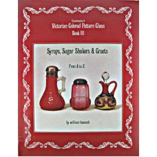 Victorian Colored Pattern Glass Shakers & Cruets