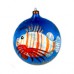 Laved Limited Edition Cobalt Fish Globe - Italy