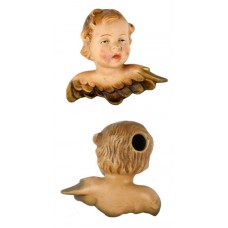 Vintage Nativity Manger Ceramic Angel Head