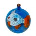 Laved Limited Edition Cobalt Fish Globe - Italy