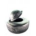 Antique Tudric Art Nouveau Pewter Inkwell with Domed Top