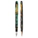 Epenco Green Marbled Fountain Pen and Pencil Set