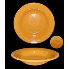 Vintage Fiesta Yellow Deep Rimmed Soup Plate