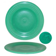 Vintage Homer Laughlin Green Fiesta Dinner Plate