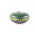 Japanese Cloisonne Round Covered Box