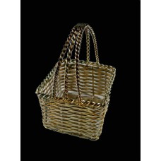 Silverplated Wire Handled Basket