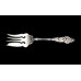 Sterling Figural Flower Silvercraft Serving Fork