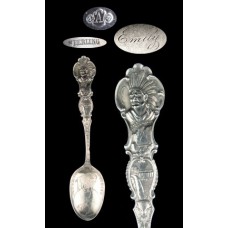 Sterling Pan American Exposition Souvenir Spoon