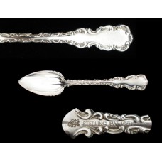 Antique Sterling Silver Louis XV Whiting Fruit/Orange Spoon