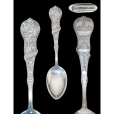 Sterling Illinois Watson & Newell Souvenir Spoon