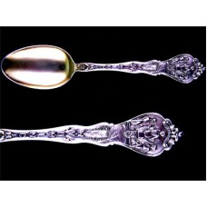 Sterling Wyoming Baker Manchester Souvenir Spoon