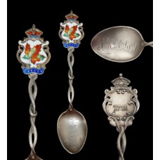 Sterling Lucknow Canada Souvenir Demitasse Spoon