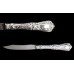 Sterling Paris Gorham Orange Fruit Knife with Serrated Silver Plated Blade