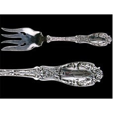 Sterling Paris Gorham Pierced Cold Meat Fork