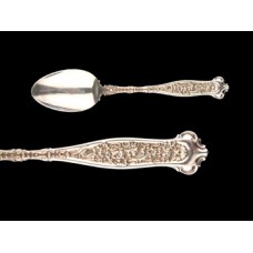 Sterling Dresden Whiting Teaspoon with Shell