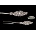 Sterling Silver Unknown Maker Floral Berry Fork