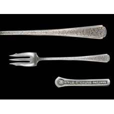 Sterling Silver Old Brocade Towle Pickle Fork
